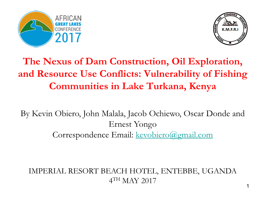 Vulnerability of Fishing Communities in Lake Turkana, Kenya