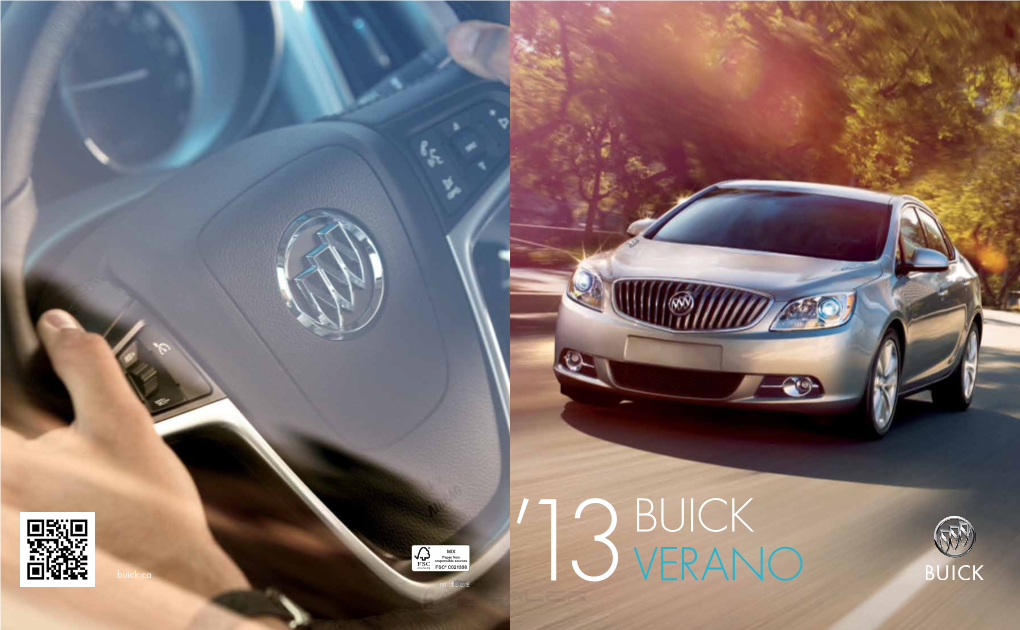 Verano Buick Verano Introduction