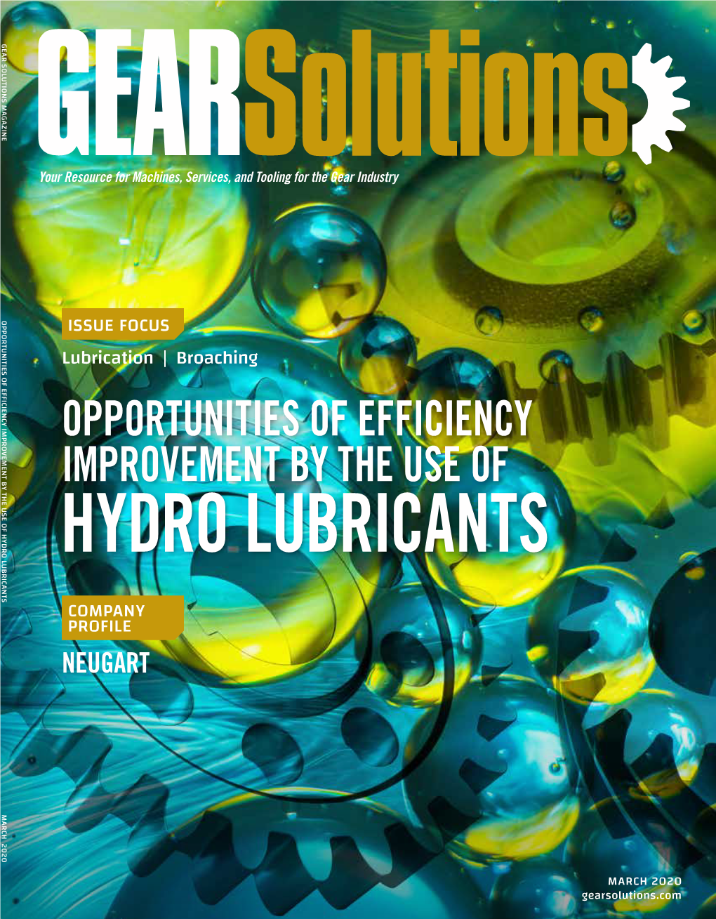 Opportunities of Efficiency Improvement by the Use of Hydro Lubricants