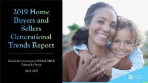 2019 NAR Home Buyer and Seller Generational Trends Report
