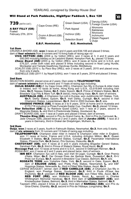 October Yearling Sale Book 1