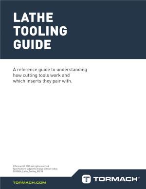 Lathe Tooling Guide
