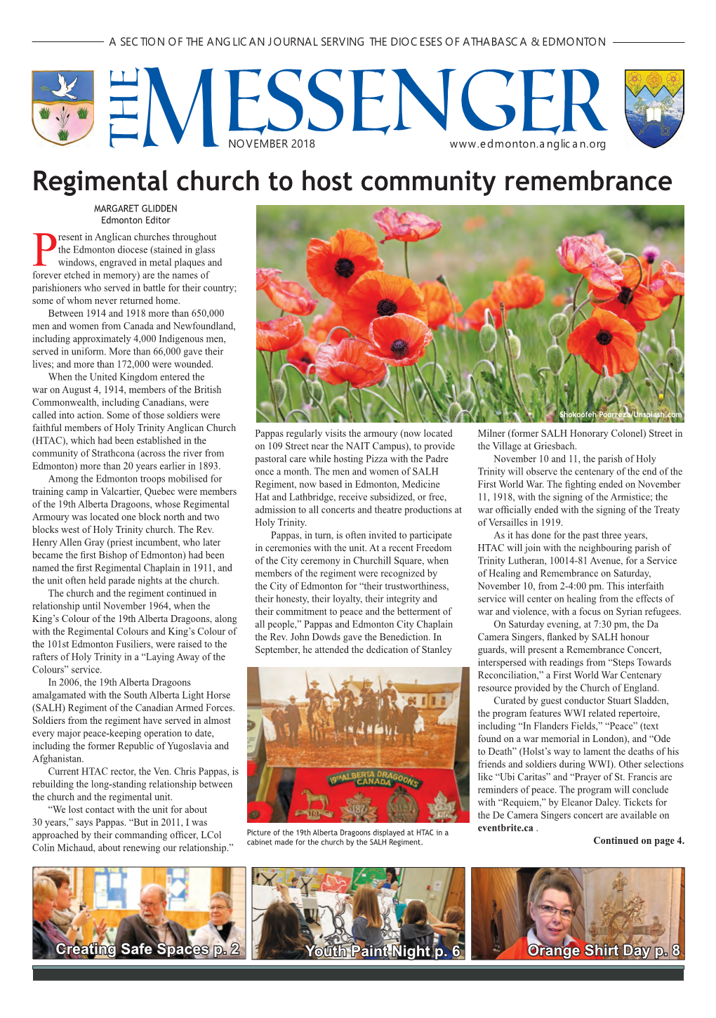 Regimental Church to Host Community Remembrance