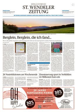 St. Wendeler Zeitung