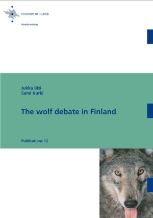 The Wolf Debate in Finland