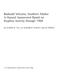 A Hazard Assessment Based on Eruptive Activity Through 1968