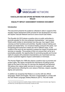 Vascular Hub and Spoke Network for South East Wales