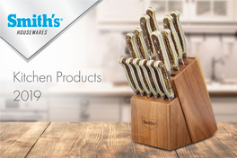 Kitchen Products 2019 CONTENTS Essentials