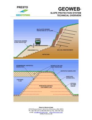 The Geoweb Slope Protection System Technical Overview