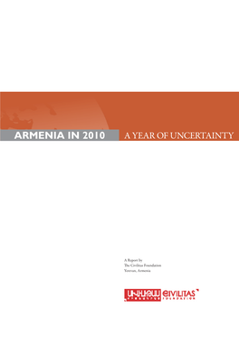 Armenia in 2010 a Year of Uncertainty