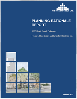 Planning Rationale Report November 2020