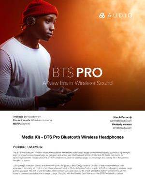 BTS Pro Bluetooth Wireless Headphones