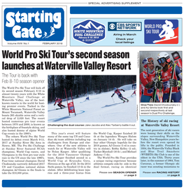 World Pro Ski Tour's Second Season Launches at Waterville Valley Resort