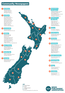 NPA Community Newspapers Map Feb2021