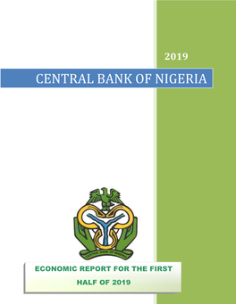 Economic Report for the First Half of 2019