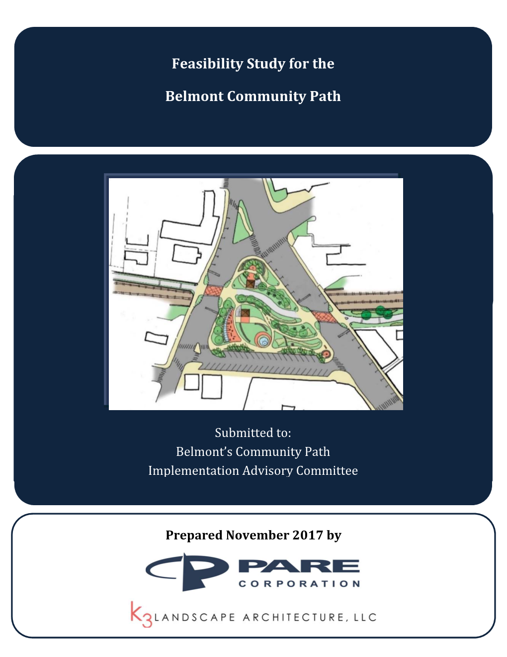 Feasibility Study for the Belmont Community Path