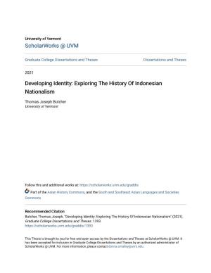 Exploring the History of Indonesian Nationalism