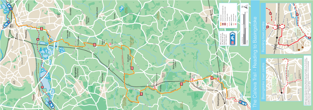 The Calleva Trail - Reading to Basingstoke