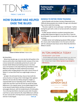 How Dubawi Has Helped Ease the Blues Cont