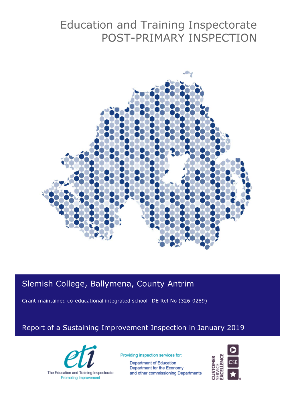 Sustaining Improvement Inspection in January 2019