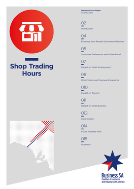 Shop Trading Hours Charter 2018