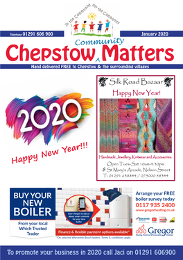 Chepstow Matters Homes (7Th Year in Chepstow!)