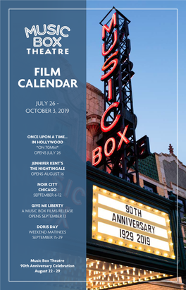 Film Calendar