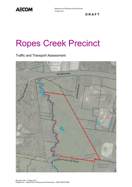 Ropes Creek Precinct
