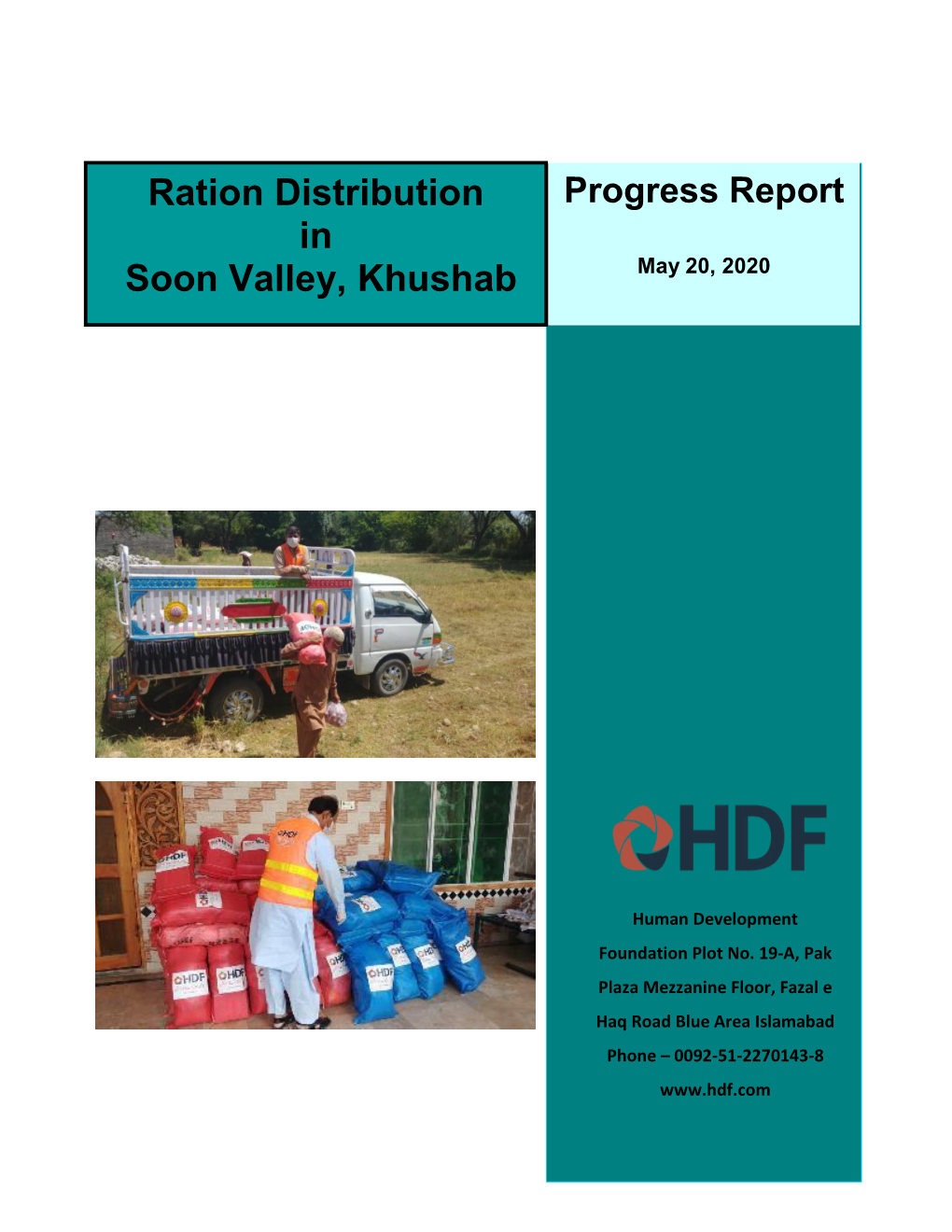 Ration Distribution in Soon Valley, Khushab