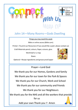 John 14—Many Rooms—Gods Dwelling