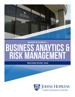 Business Anaytics & Risk Management