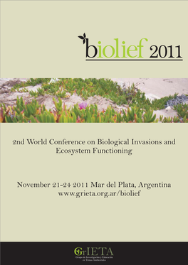 2Nd World Conference on Biological Invasions and Ecosystem Functioning