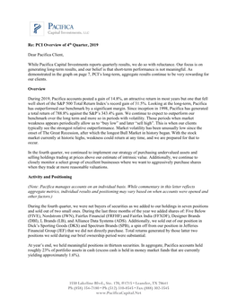 Investment Positions” Summary for More Detail on These and Other Investments