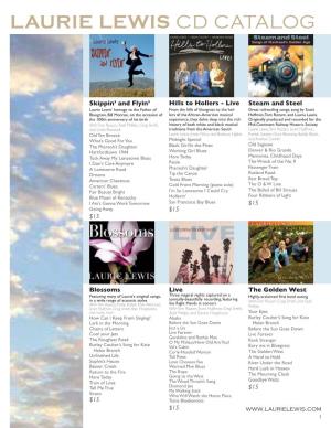 Laurie Lewis Cd Catalog
