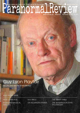 Guy Lyon Playfair HIS LIFE and WORK REMEMBERED