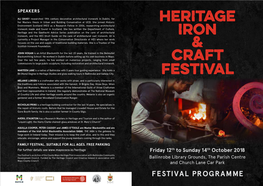 Heritage Iron Craft Festival &