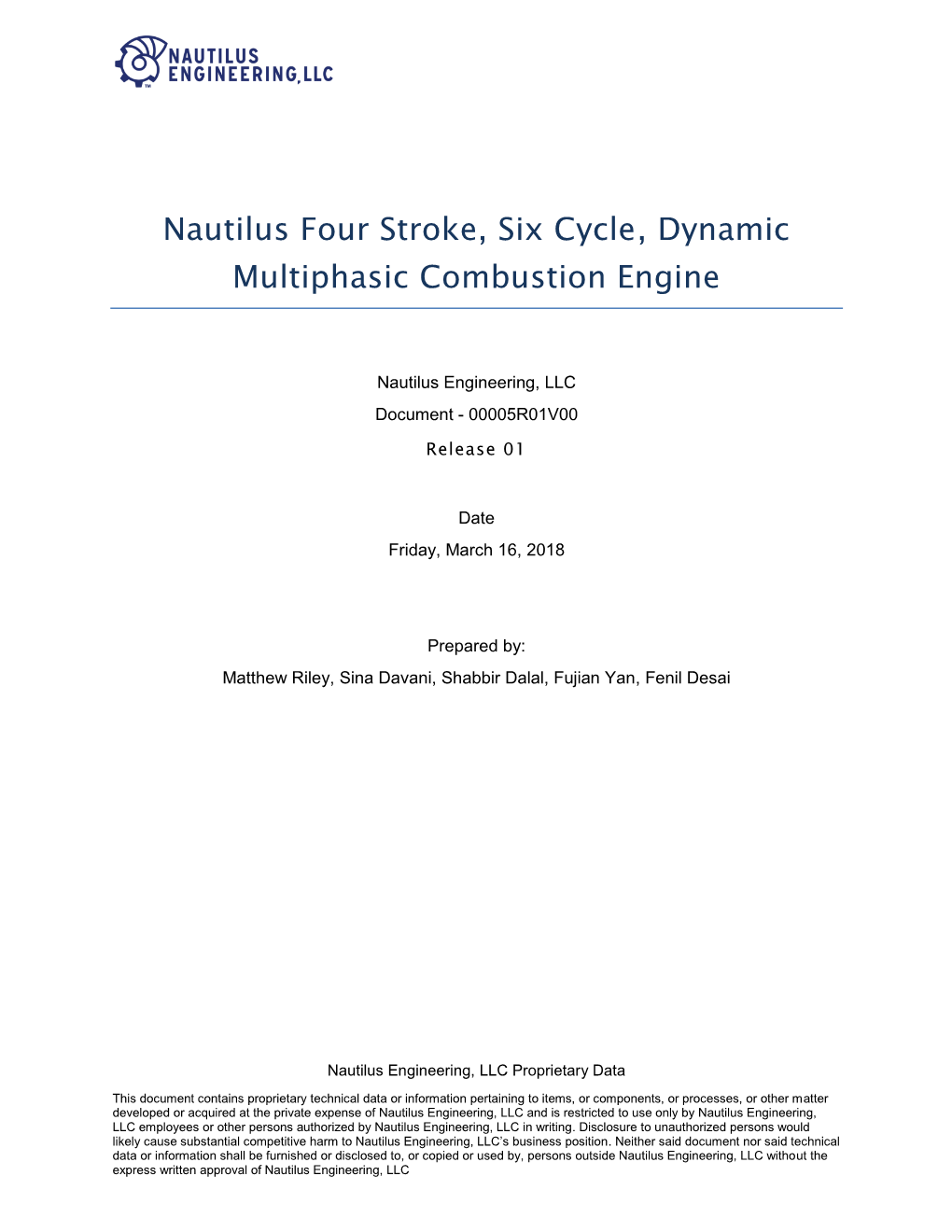 Nautilus Engineering White Paper