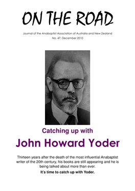 Catching up with John Howard Yoder