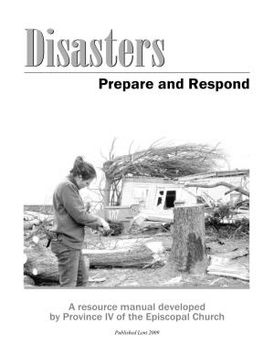 Disasters: Prepare and Respond, Part 1 3