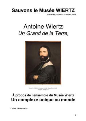 Antoine Wiertz Un Grand De La Terre