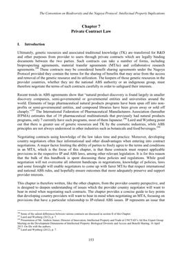 The International Framework for Access and Benefit Sharing of Genetic Resources and Associated Traditional Knowledge