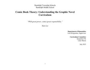 Comic Book Theory: Understanding the Graphic Novel Curriculum
