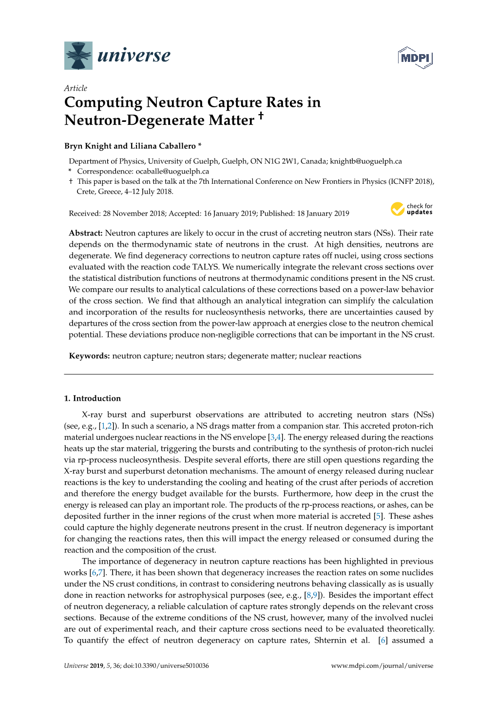 Computing Neutron Capture Rates in Neutron-Degenerate Matter †