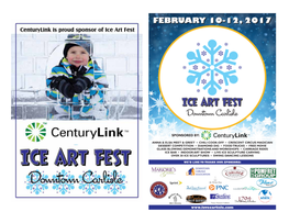 CENTURYLINK ICE ART FESTIVAL SCHEDULE (SATURDAY, Cont)