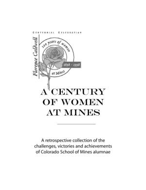 A Century of Women at Mines