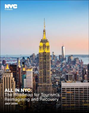 All in NYC: the Roadmap for Tourism's Reimagining and Recovery