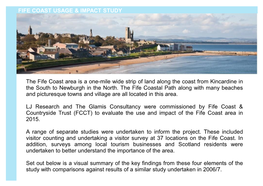 Fife Coast Usage and Impact Study 2016
