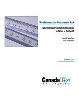 Why the Property Tax Fails to Measure up and What to Do About It