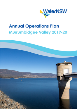 Annual Operations Plan Murrumbidgee Valley 2019-20 Acronym Definition