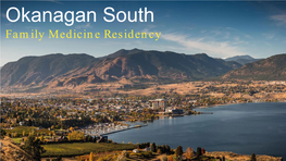 Okanagan South Family Medicine Residency